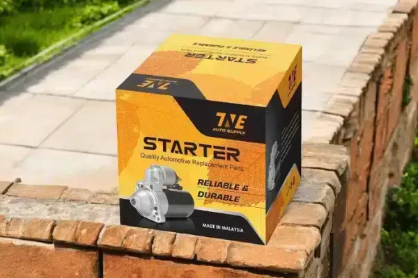 Custom packaging example